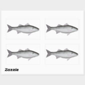 Sticker Rectangulaire Marine européenne (Feuille)