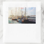Sticker Rectangulaire Marine/Marine/Seascape (Sac)