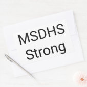 Sticker Rectangulaire Marjory Stoneman Douglas High School (Enveloppe)