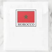 Sticker Rectangulaire Maroc (Sac)