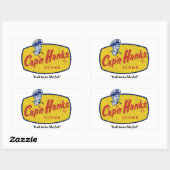 Sticker Rectangulaire Marque casquette'n Hanks (Feuille)