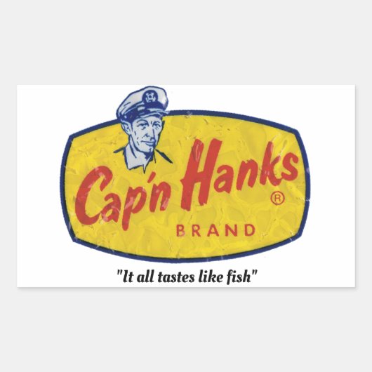 Sticker Rectangulaire Marque casquette'n Hanks (Devant)