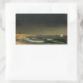 Sticker Rectangulaire Martin Johnson Heade - Vers la tempête (Sac)