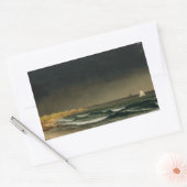 Sticker Rectangulaire Martin Johnson Heade - Vers la tempête (Enveloppe)