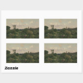 Sticker Rectangulaire Martin Rico y Ortega - Sur la Seine (Feuille)