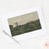 Sticker Rectangulaire Martin Rico y Ortega - Sur la Seine (Enveloppe)