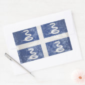 Sticker Rectangulaire Martinique (Enveloppe)