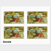 Sticker Rectangulaire Martyre de Saint-Agatha (M 003) (Feuille)