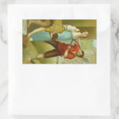 Sticker Rectangulaire Martyre de Saint-Agatha (M 003) (Sac)