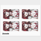 Sticker Rectangulaire Mary Jane Watson (Feuille)