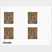 Sticker Rectangulaire Mary Protector Theotokos (Feuille)