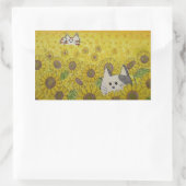 Sticker Rectangulaire Masquer et rechercher l'autocollant (Sac)