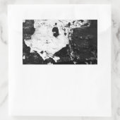 Sticker Rectangulaire masques de destruction (Sac)
