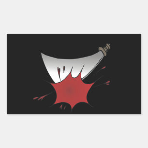 Sticker Rectangulaire Massacre de Machete