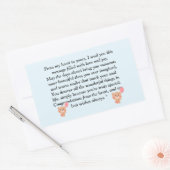 Sticker Rectangulaire Massage pour tous les âges (Enveloppe)