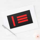 Sticker Rectangulaire Master/slave (Enveloppe)