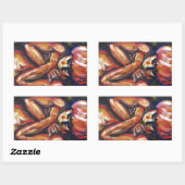 Sticker Rectangulaire Matt (Feuille)