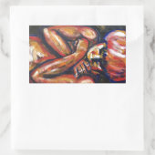 Sticker Rectangulaire Matt (Sac)