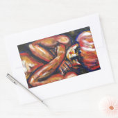 Sticker Rectangulaire Matt (Enveloppe)