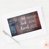 Sticker Rectangulaire Matthieu 7:7, Demandez et il sera donné (Enveloppe)