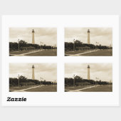 Sticker Rectangulaire May Lighthouse (Feuille)