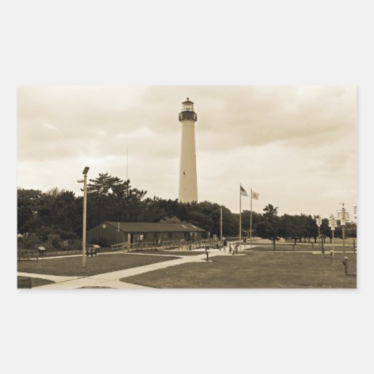 Sticker Rectangulaire May Lighthouse (Devant)