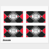 Sticker Rectangulaire mba (Feuille)