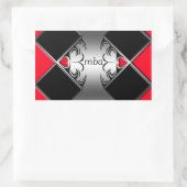 Sticker Rectangulaire mba (Sac)