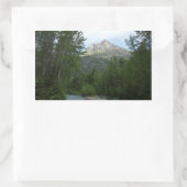 Sticker Rectangulaire McDonald Creek au parc national des Glaciers (Sac)