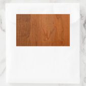 Sticker Rectangulaire Med Wood Grain (Sac)
