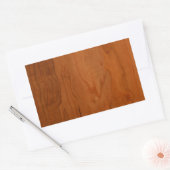 Sticker Rectangulaire Med Wood Grain (Enveloppe)