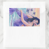 Sticker Rectangulaire Médaille de Maevat collants océaniques ropiques de (Sac)