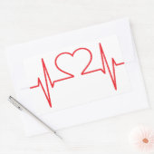 Sticker Rectangulaire Médicale simple (Enveloppe)