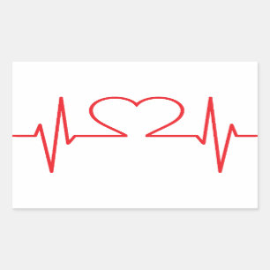 Sticker Rectangulaire Médicale simple