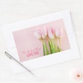 Sticker Rectangulaire Meilleure maman (Enveloppe)