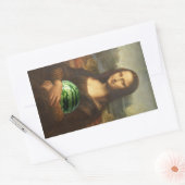 Sticker Rectangulaire Melona Lisa (Enveloppe)