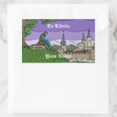 Sticker Rectangulaire Mémoires de la plaque d'immatriculation Camelot (Sac)