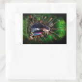 Sticker Rectangulaire Mémorial de Seth Honeycutt (Sac)