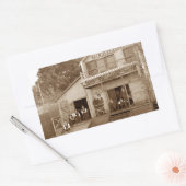 Sticker Rectangulaire Men Club Fox River Club 1880 Fishing Elgin (Enveloppe)