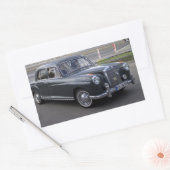 Sticker Rectangulaire Mercedes 220 S (Enveloppe)