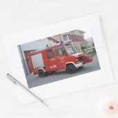 Sticker Rectangulaire Mercedes Benz 711 Rosenbauer (Enveloppe)