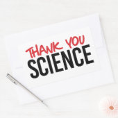 Sticker Rectangulaire Merci (Enveloppe)