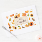 Sticker Rectangulaire Merci (Enveloppe)