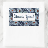 Sticker Rectangulaire Merci (Sac)