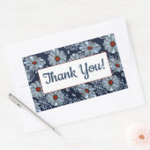 Sticker Rectangulaire Merci (Enveloppe)