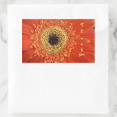 Sticker Rectangulaire merci (Sac)