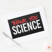 Sticker Rectangulaire Merci (Enveloppe)