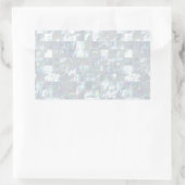 Sticker Rectangulaire Mère De Pearl Mosaic (Sac)