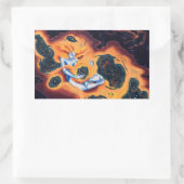 Sticker Rectangulaire Mère des étoiles (Sac)