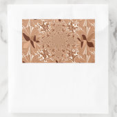 Sticker Rectangulaire Mes couleurs de café du matin (Sac)